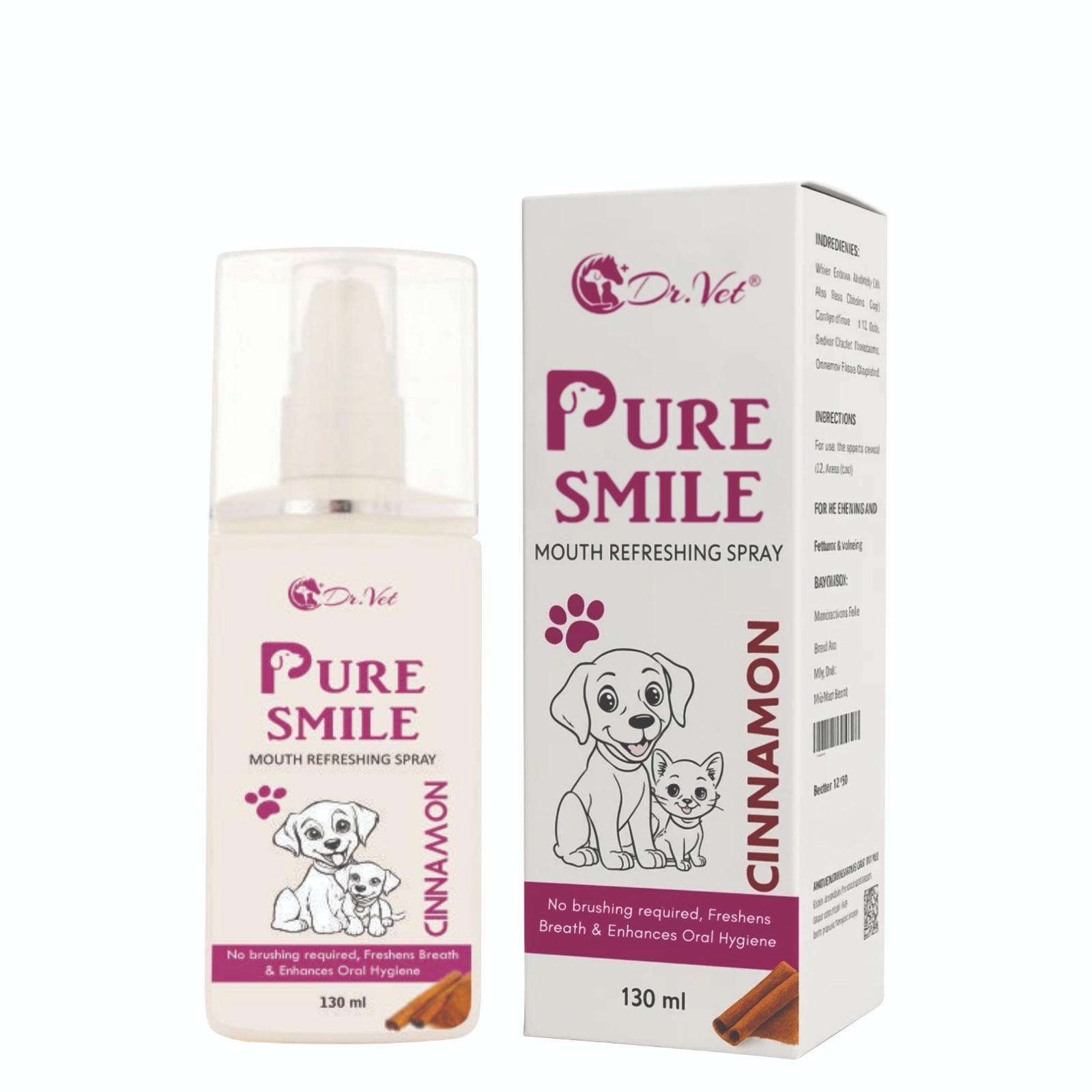 DR. VET PURE SMILE MOUTH REFRESHING SPRAY
